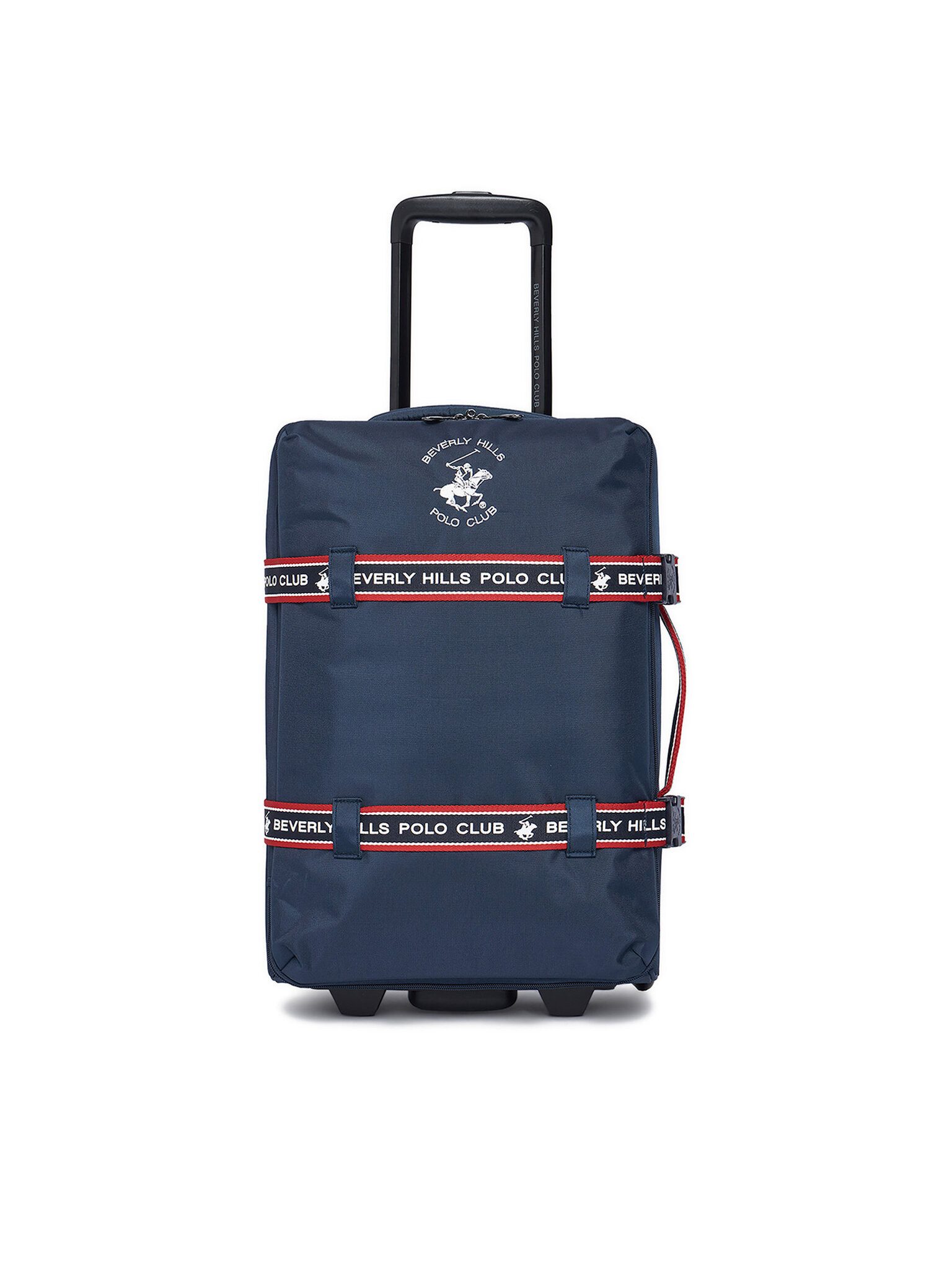 BEVERLY HILLS POLO CLUB Hartschalen-Trolley Beverly Hills Polo Club Kabinenkoffer Unisex Marineblau BEVERLY HILLS