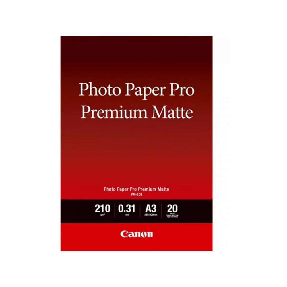 Canon CANON Premium Фотопапір A2 20Blatt (420x594mm) Elektro-Kabel, Hochwertiges Фотопапір mit glänzender Oberfläche