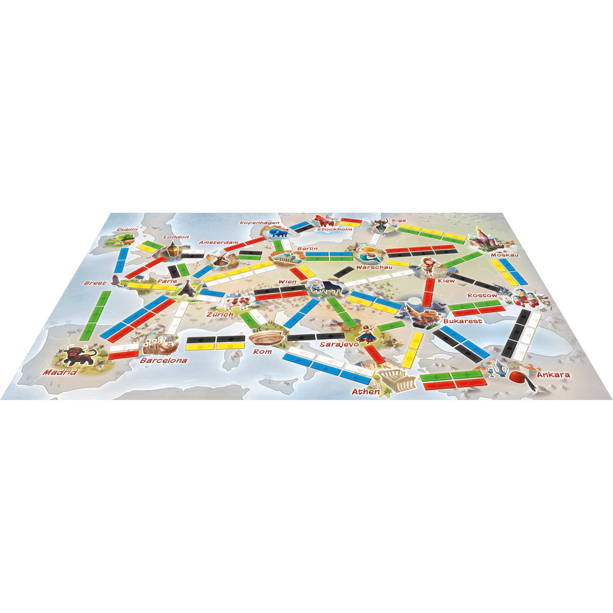 Asmodee Spiel Asmodee Zug um Zug - Meine erste Reise, Brettspiel