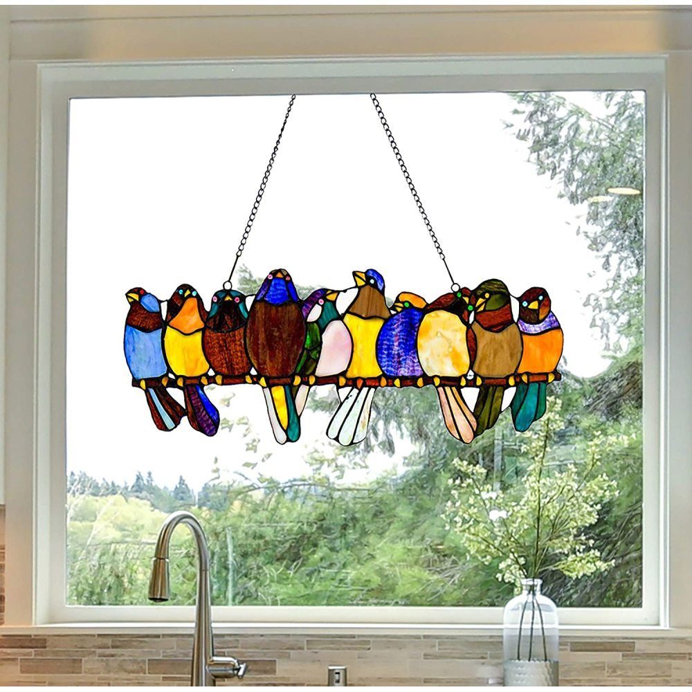 Jormftte Buntglasfenster Dekohänger hängen