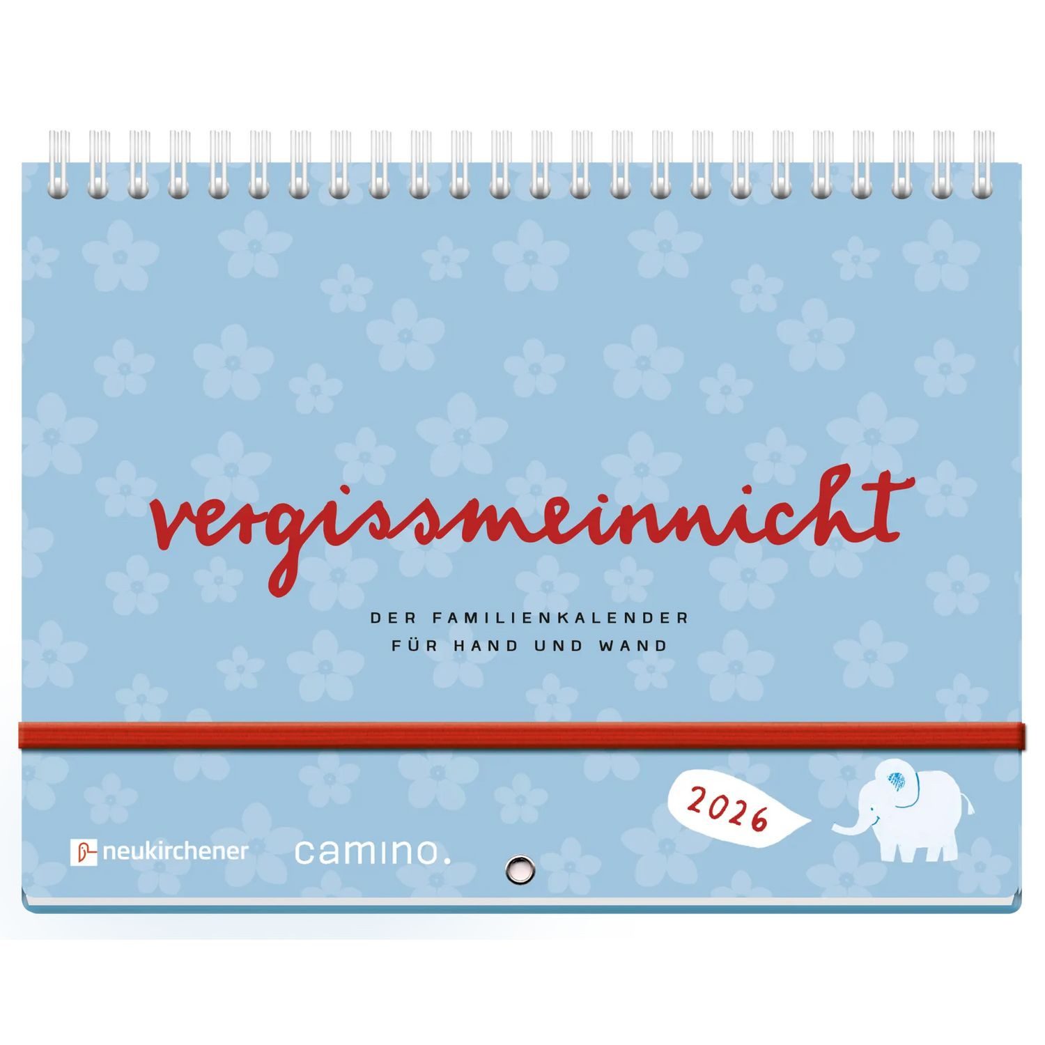 camino Familienkalender vergissmeinnicht 2026