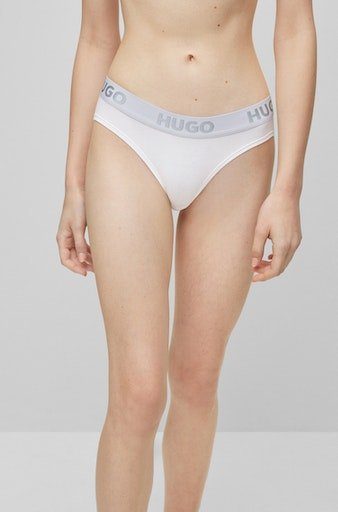 HUGO Slip BRIEF SPORTY LOGO mit elastischem Bund