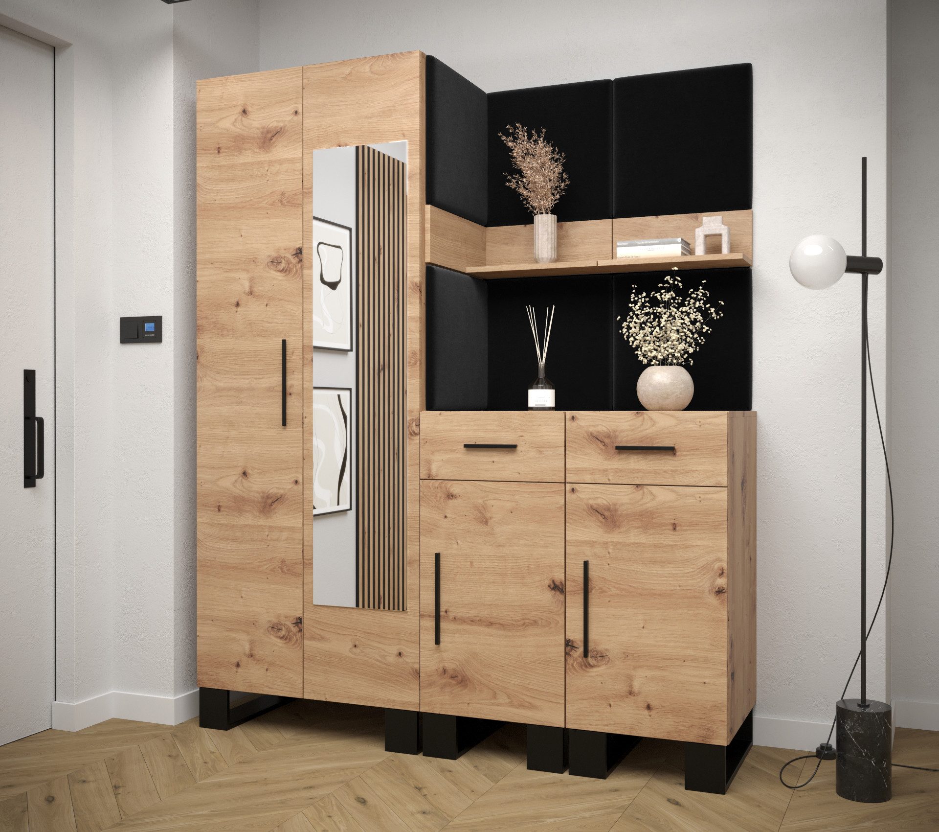 ABIKS MÖBEL Garderoben-Set ARTIN Set 15 günstig online kaufen