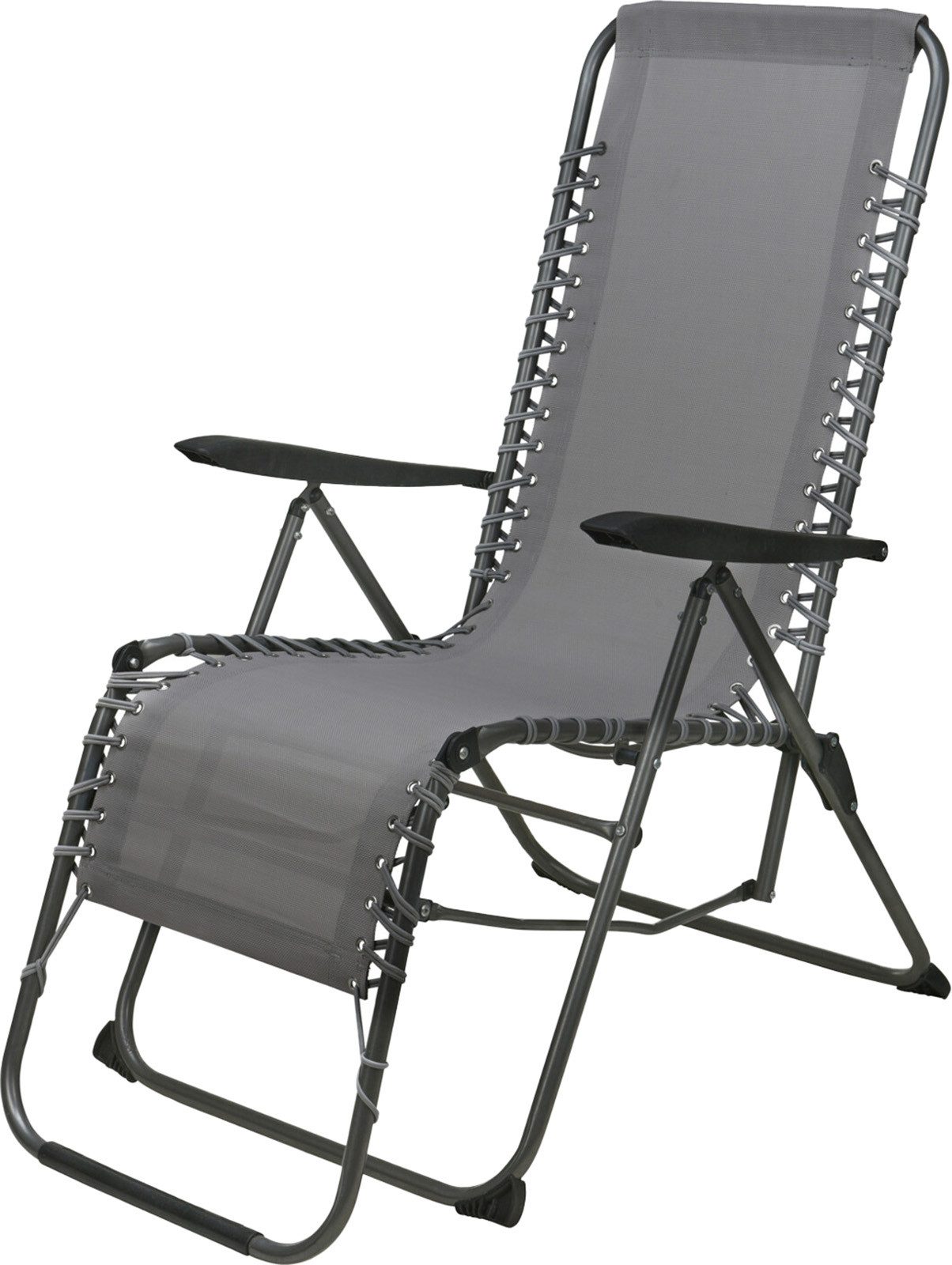 Koopman Gartenstuhl Klappstuhl Campingstuhl Hochlehner Gartensessel (2 St), 2 Stk, Fußstütze, Lehne verstellbar, Faltbar, max 100kg