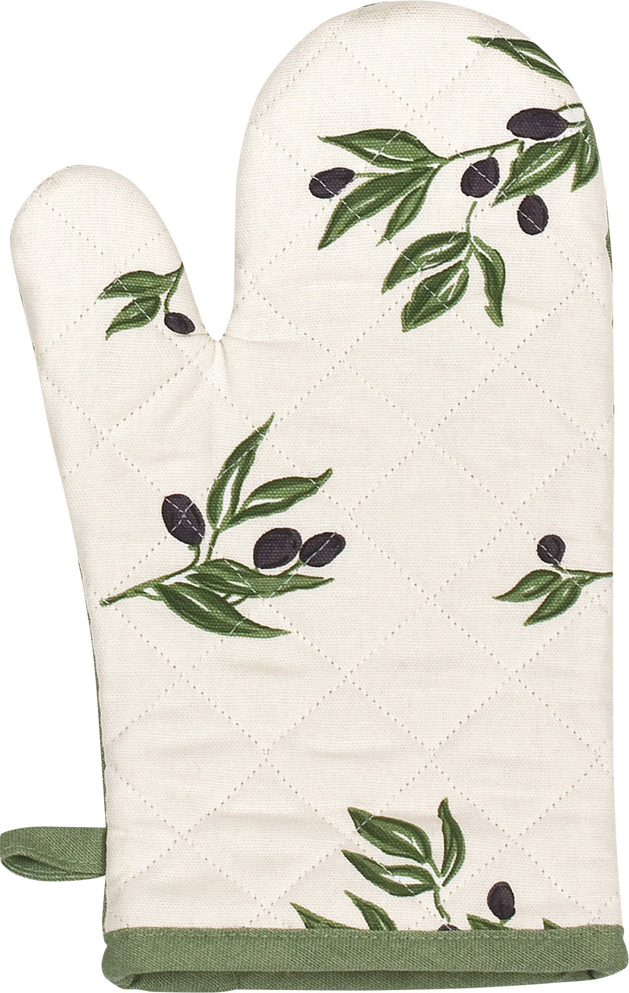 Kracht Topflappen Ofenhandschuh "Olivenzweige", Motiv günstig online kaufen