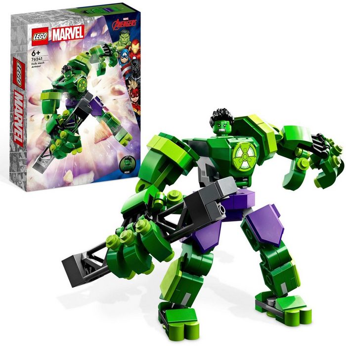 LEGO® Konstruktionsspielsteine Hulk Mech (76241) LEGO® Marvel (138 St) Made in Europe