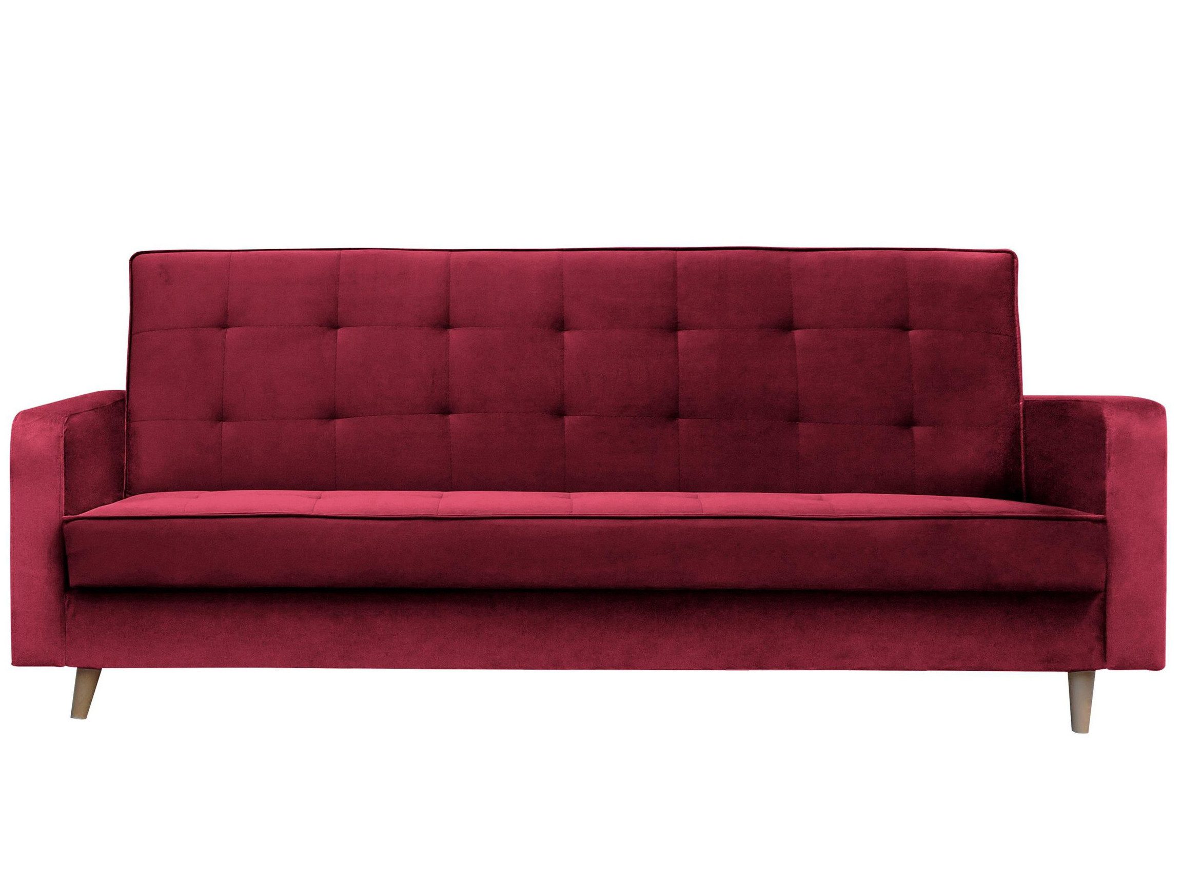 Beautysofa Schlafsofa Bamako, Sofa mit Schlaffunktion und Bettkasten, Polstersofa im skandinavischen Stil