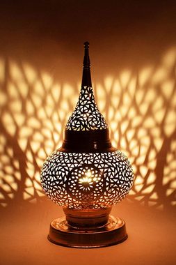 Marrakesch Orient & Mediterran Interior Stehlampe Orientalische Tischlampe Lampe Hayati 45cm