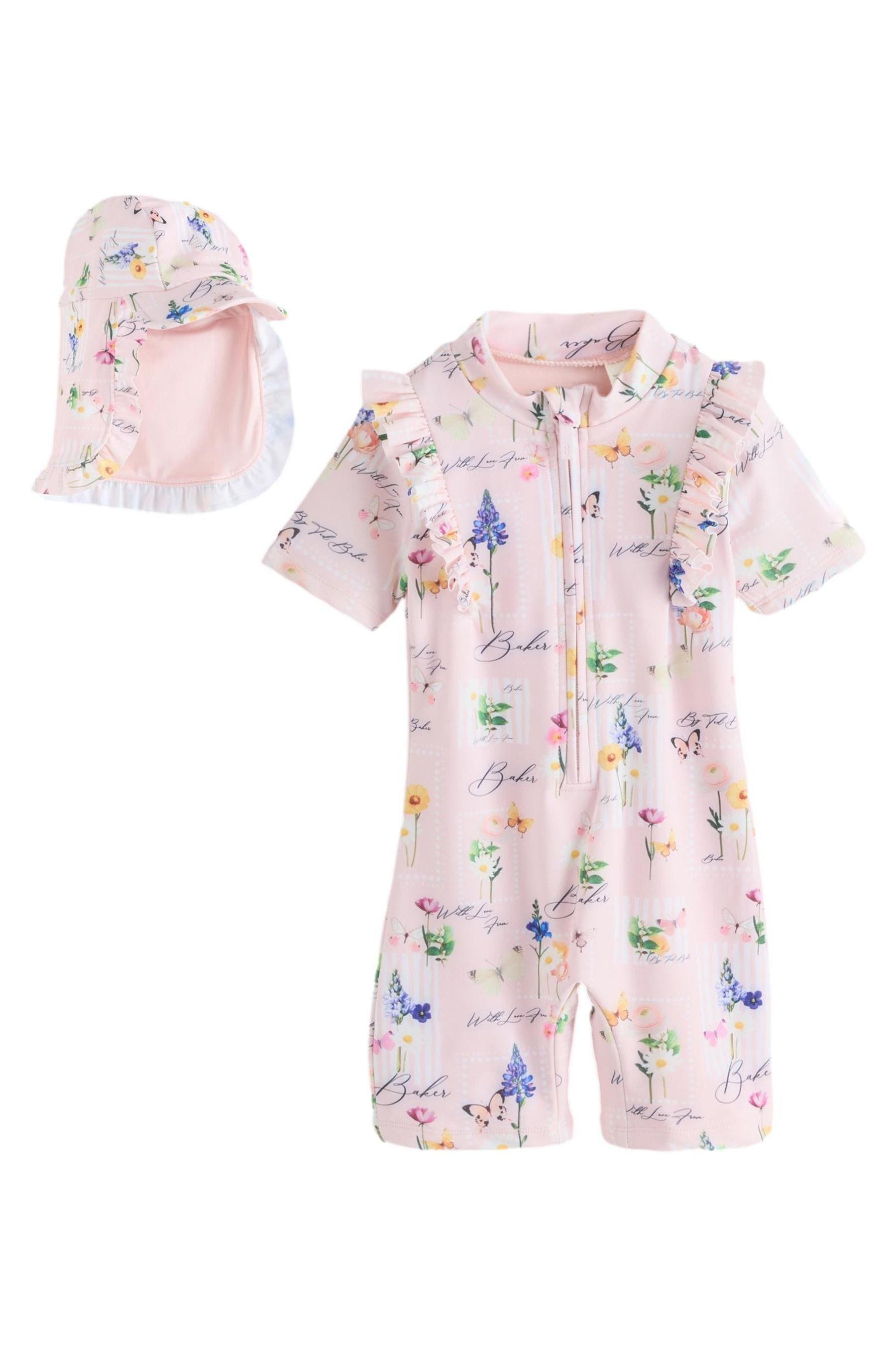 Badeanzug Baker by Ted Baker Badeanzug und Hut