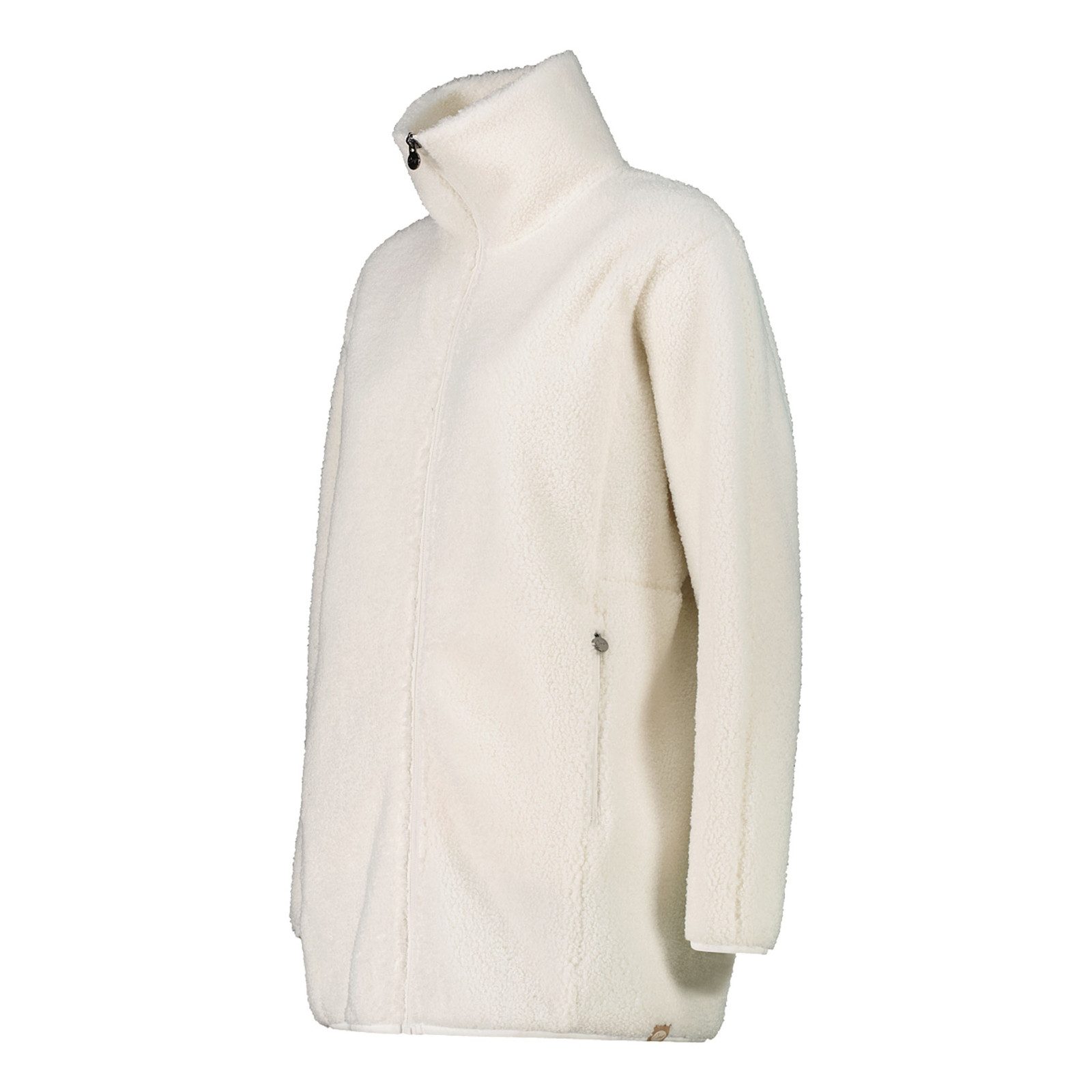 CMP Fleecejacke Jacke aus Teddyfleece mit kontrastierenden Schiebern am Rei günstig online kaufen
