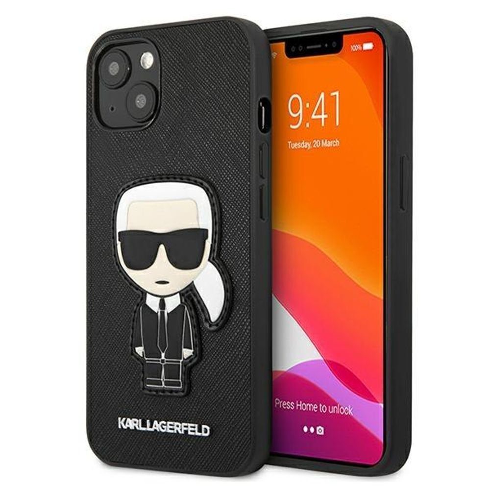 KARL LAGERFELD Handyhülle Karl Lagerfeld KLHCP13SOKPK iPhone 13 mini 5 ...