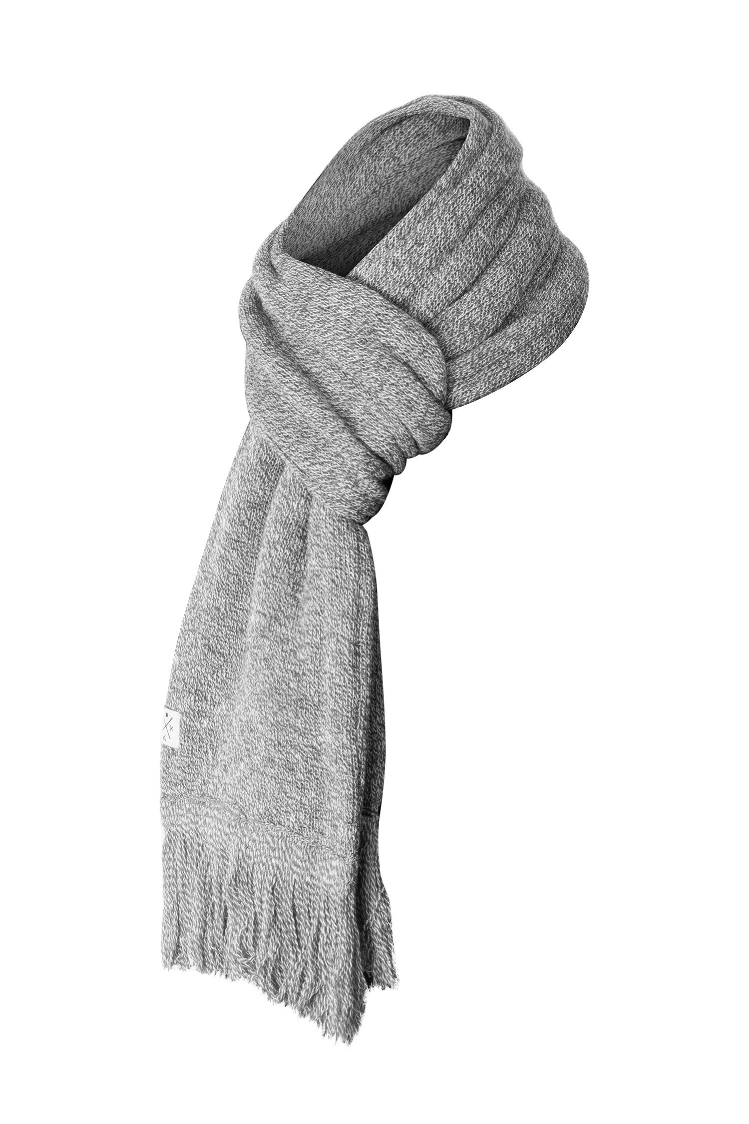 Manufaktur13 Strickschal Fringe Scarf - Fransenschal, Langschal, Fransenschal, Winterschal, Schal mit Fransen