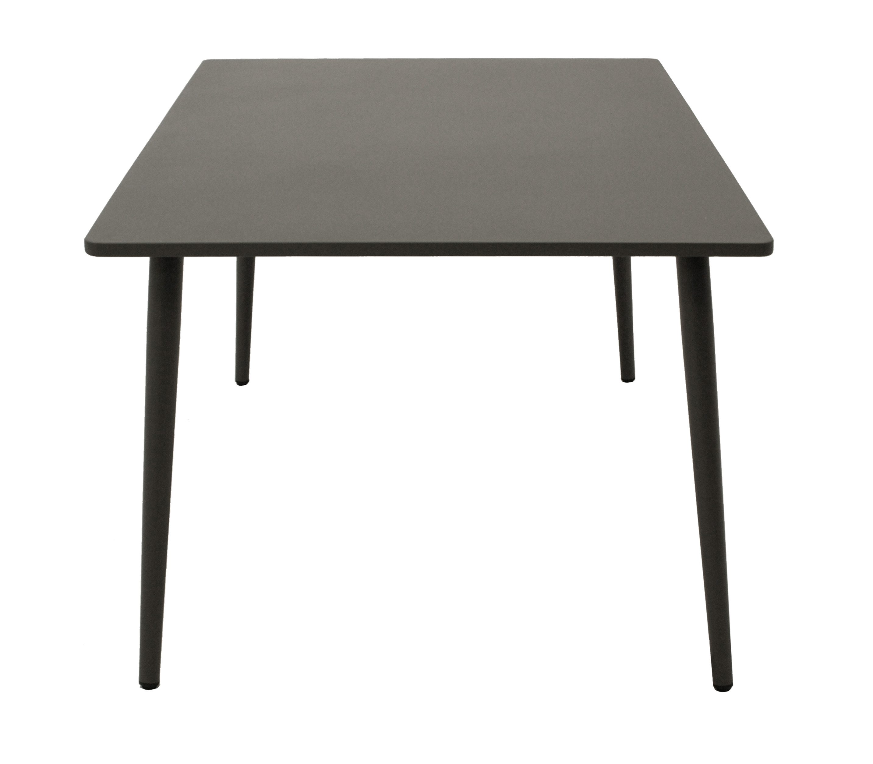 DEGAMO Gartentisch DENVER 100x160cm, Stahl, Innen und Außen