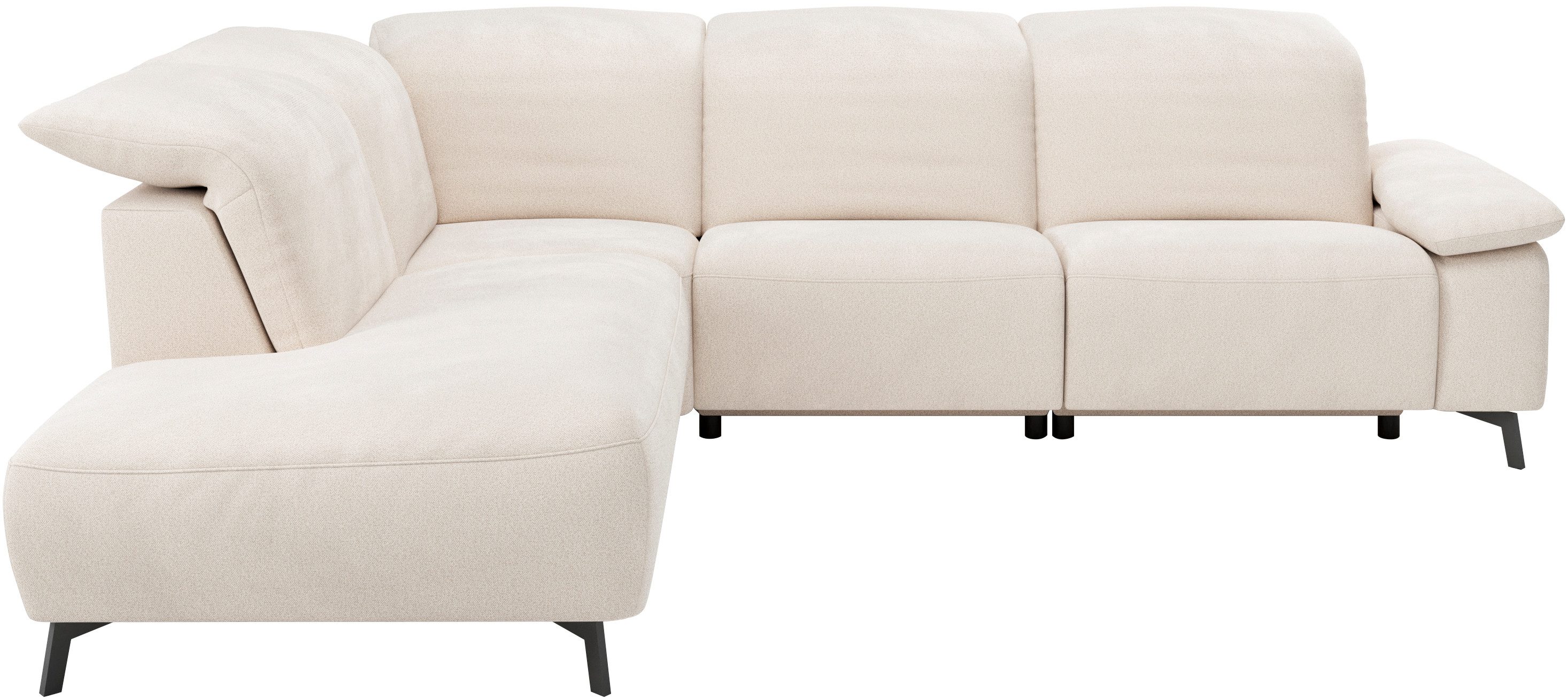 Musterring Ecksofa MR 370, intelligenter Komfort im modernen Design, Optionale Relaxfunktion, flexible Kopfteile & klappbare Armlehnen