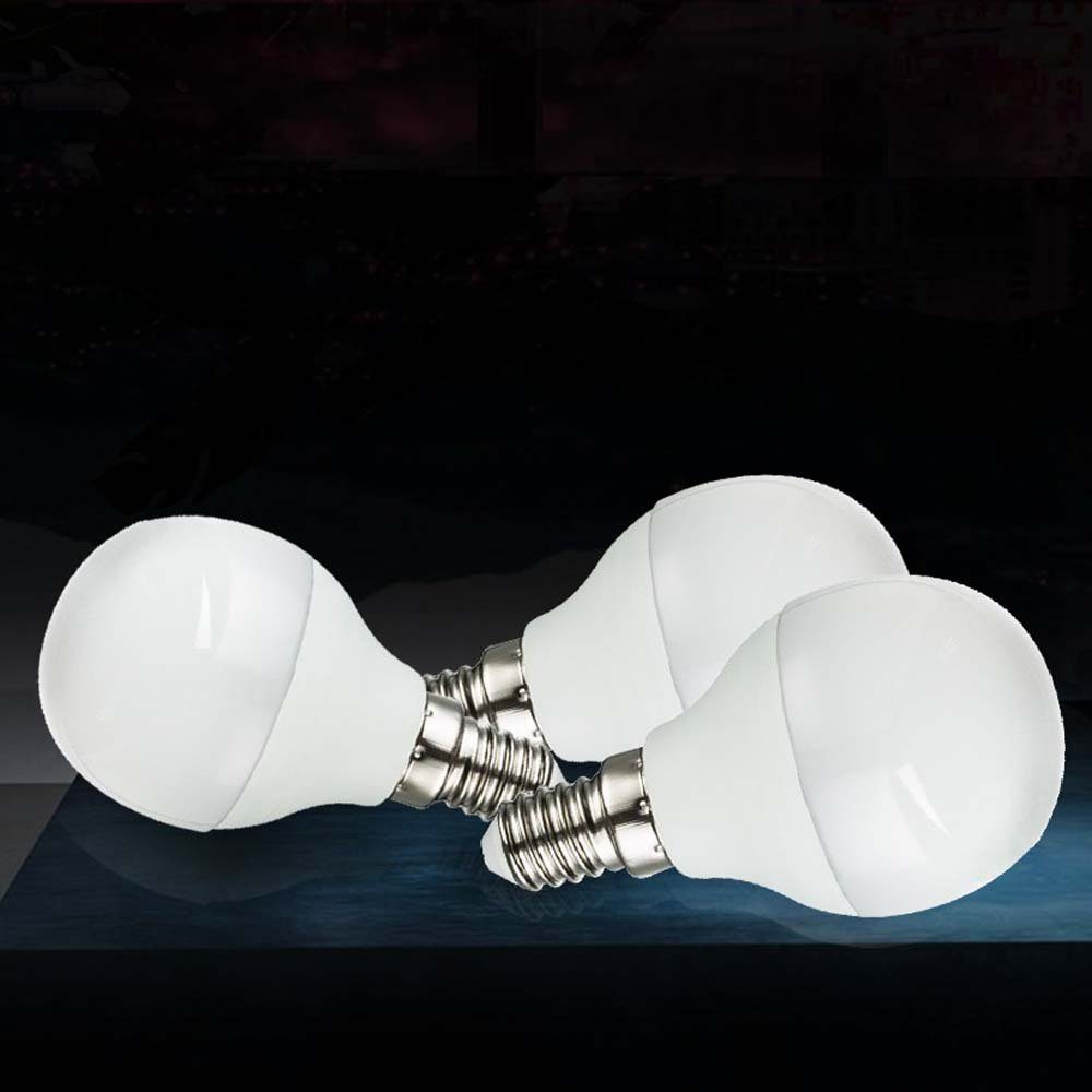 etc-shop LED-Leuchtmittel, 3er Set Design LED E14 Leuchtmittel 3 Watt 250 Lumen warmweiß 3000 K | Leuchtmittel