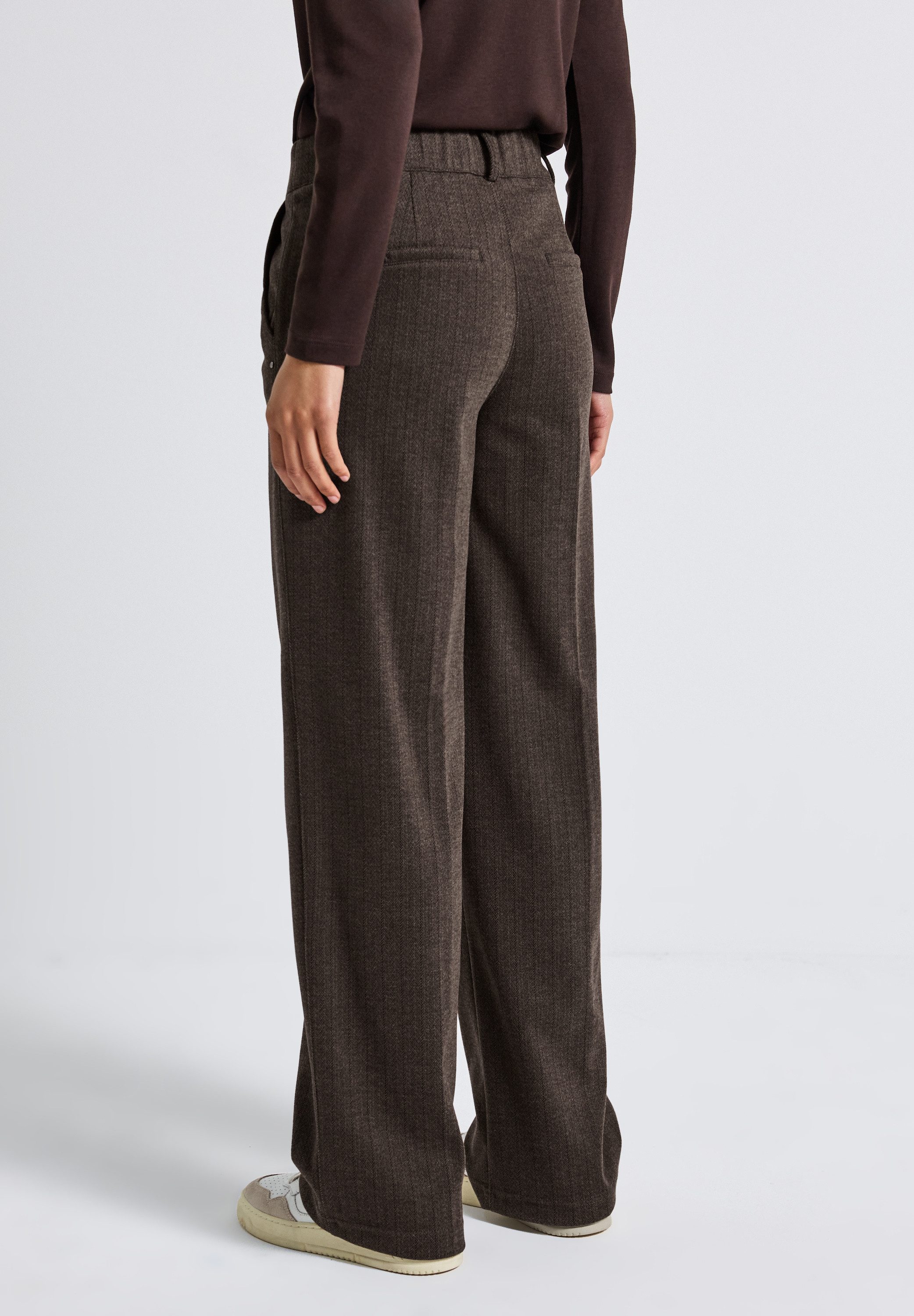 STREET ONE Stoffhose im Nadelstreifen-Look günstig online kaufen