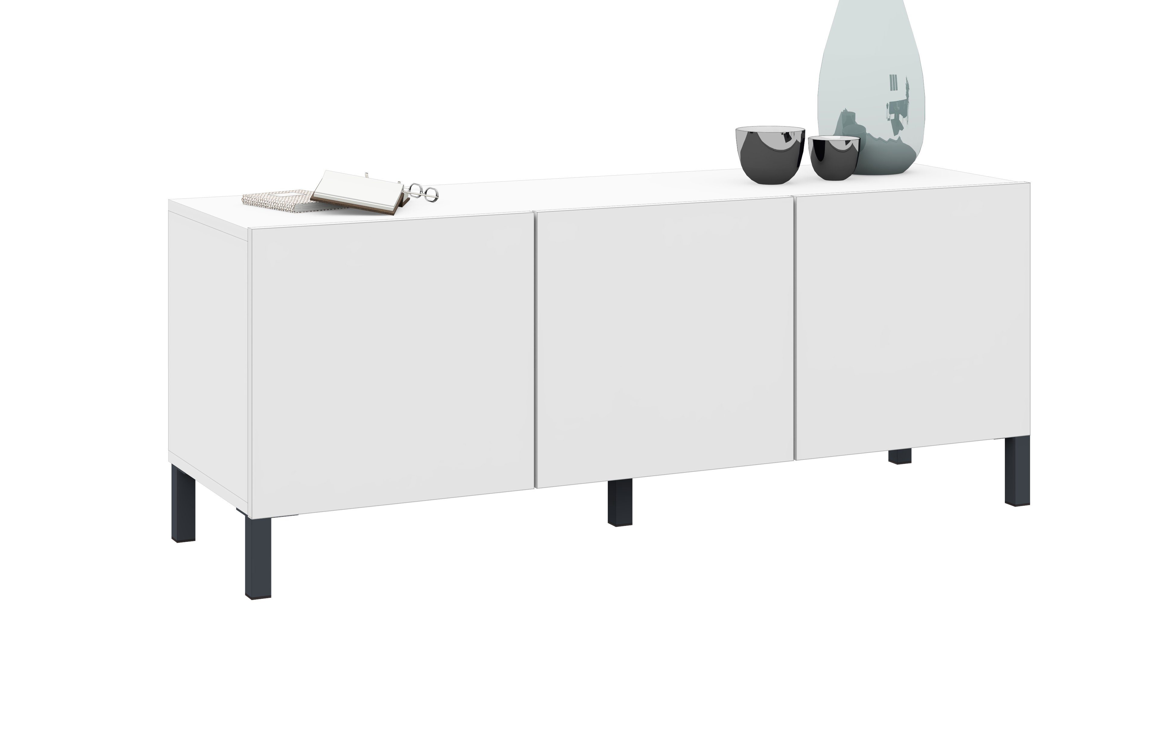 borchardt Möbel Lowboard Pori, Breite 114 günstig online kaufen