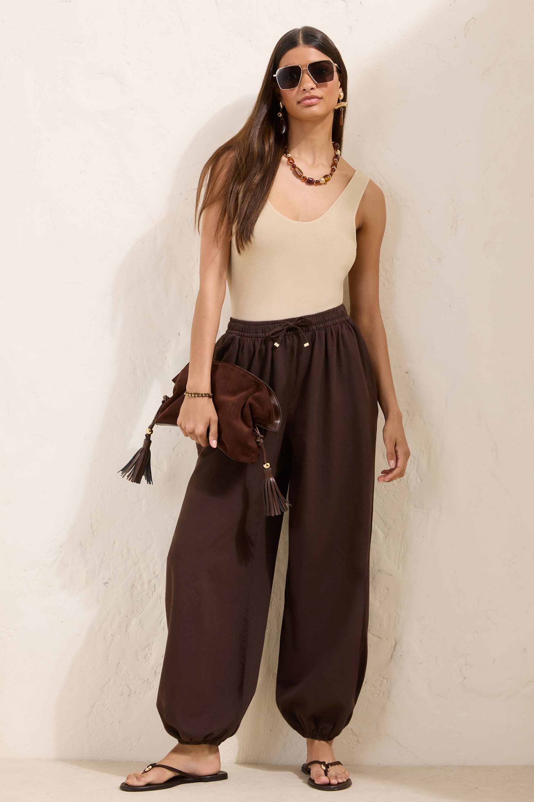 Friends Like These Haremshose Friends Like These Relaxed Fit Ballonhose (1-tlg)