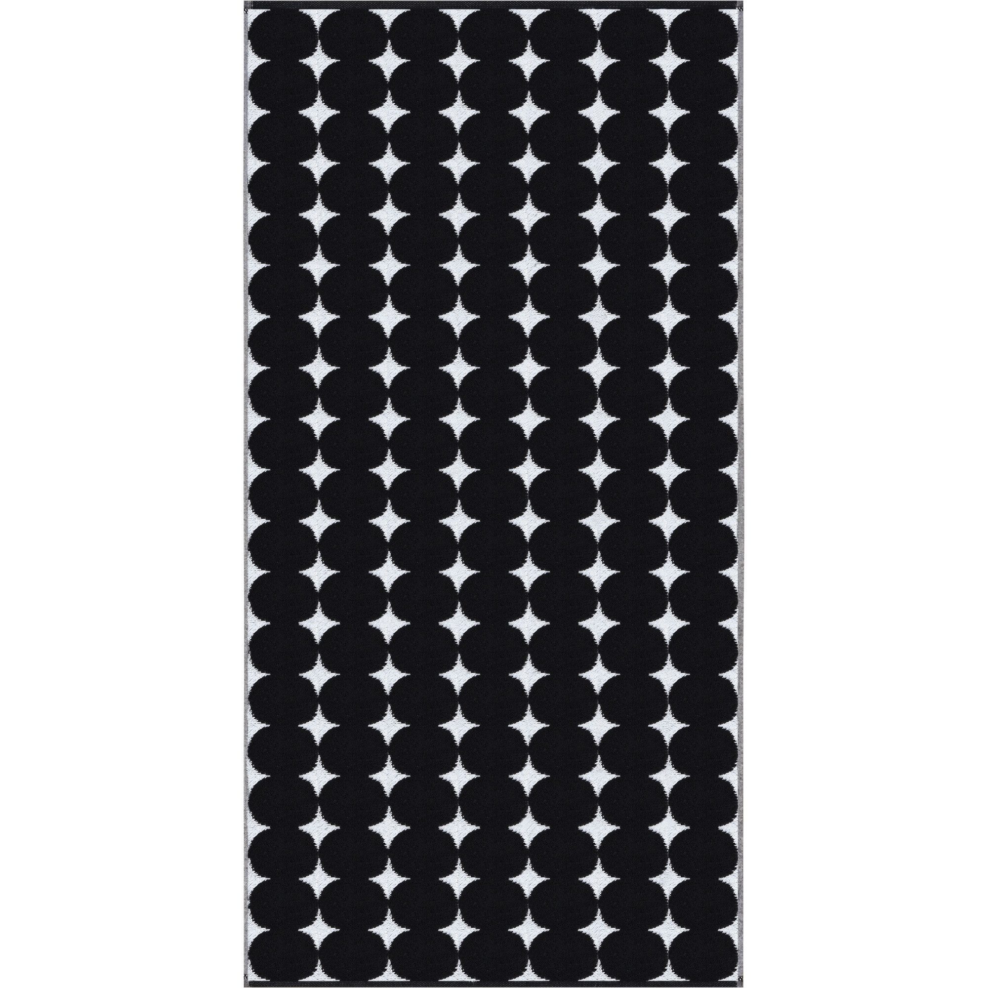 Cawö Handtücher Black&White Bubbles 6279, 100% Baumwolle (1-St)