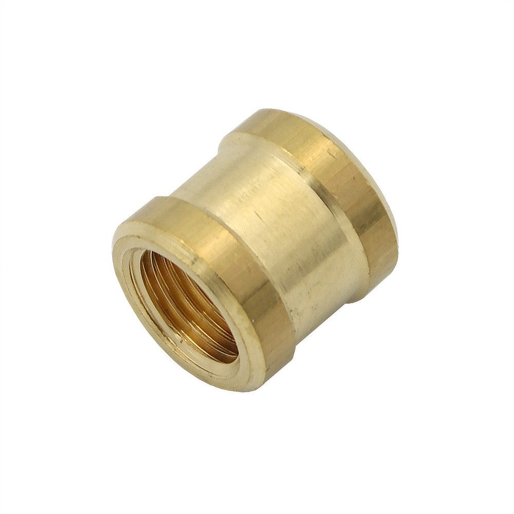 Gewindefitting Rohr Muffe 1/4 Zoll DN8 Messing Muffen Gewindefitting Fitting