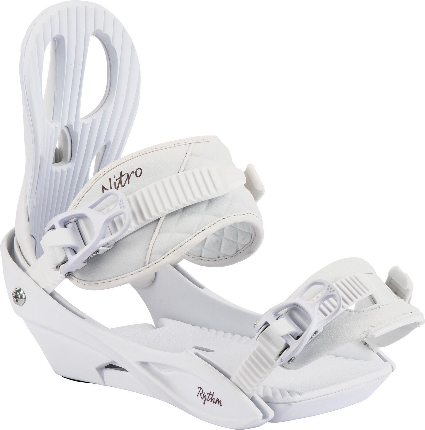 Snowboardbindung Nitro Damenbindung RYTHM Bdg 3002 WHITE PLUM