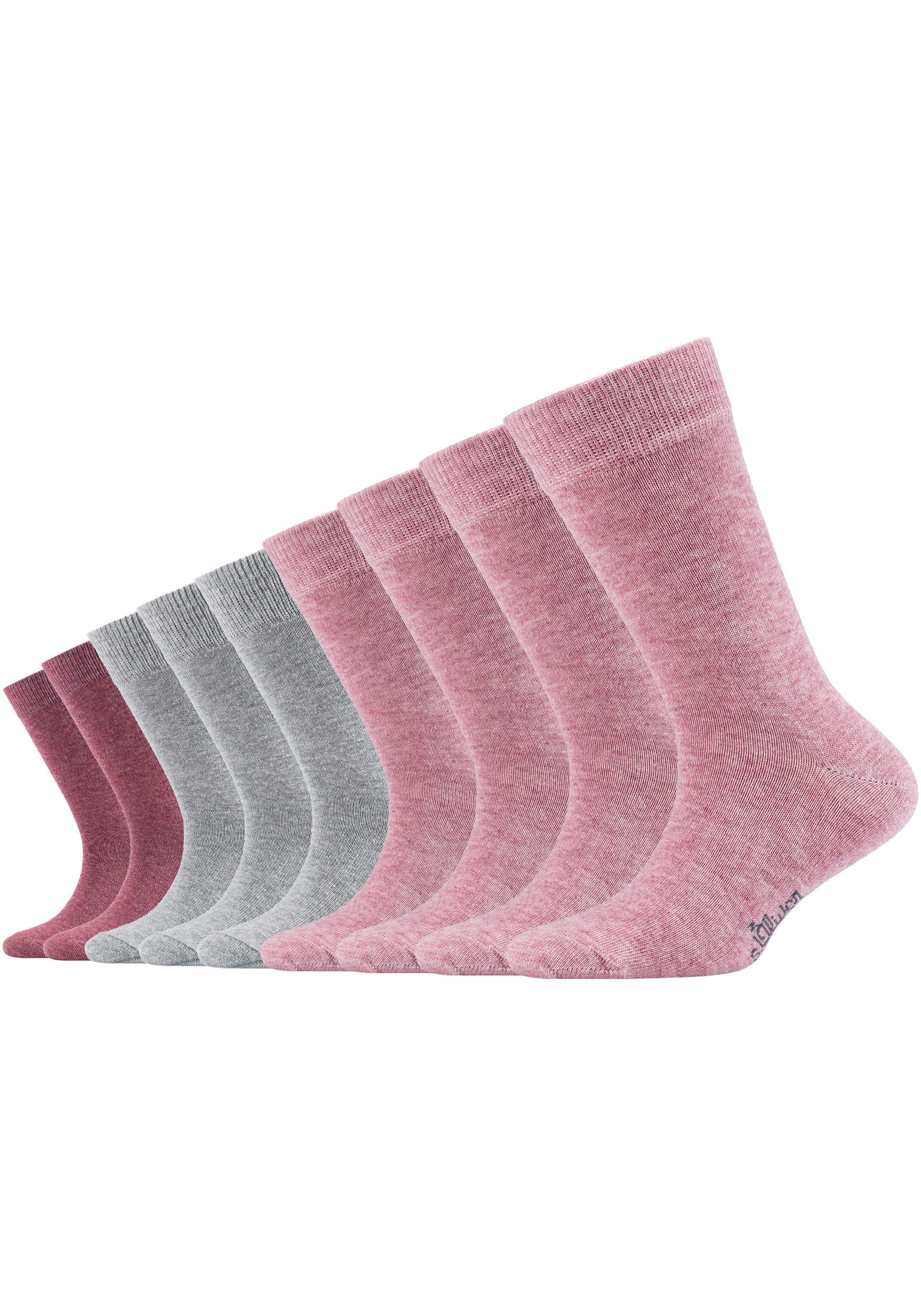 s.Oliver Socken essentials (9er Pack) mit günstig online kaufen