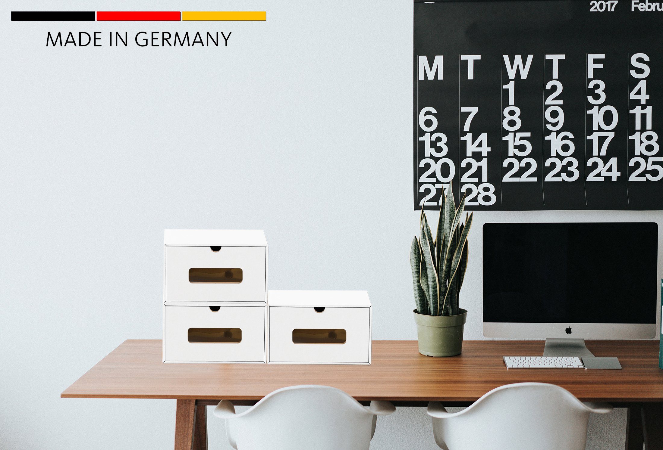BigDean Schuhbox 20 Boxen stapelbar mit Sichtfenster & Schublade Schuhe Spielzeug etc. (Set, 20 St., Schuhbox), Bemalbar, Dekorierbar, Stapelbar
