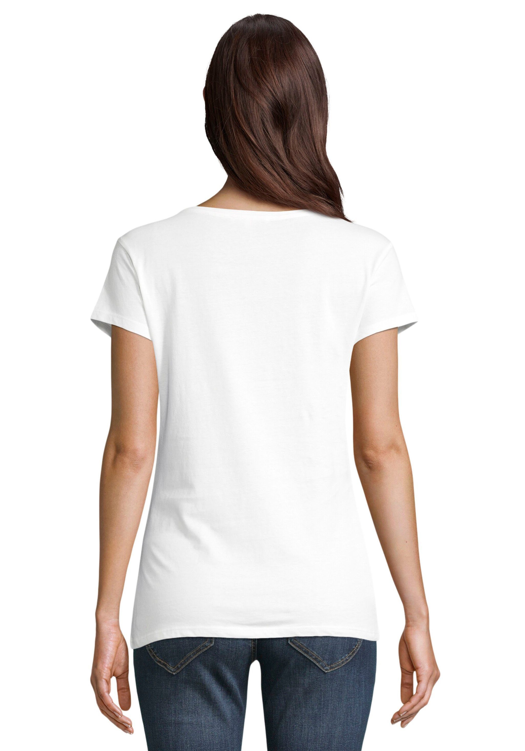 Damen Shirts TOM TAILOR Denim T-Shirt (Set, 2-tlg., 2er-Pack) mit Logo Aufdruck