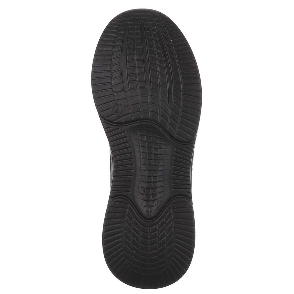 Coolwalk Herren Slip-On Freizeitschuh mit Komfortsohle Slipper (91563576) Flach Slipper in Schwarz