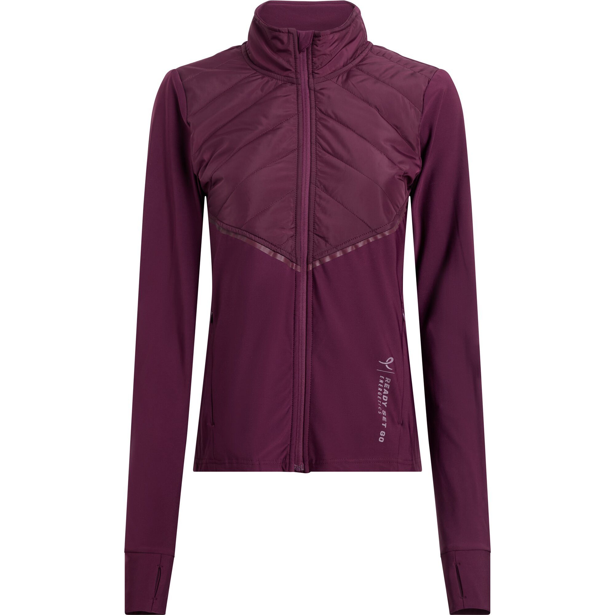 Energetics Laufjacke Da.-Funktions-Jacke Baya JKT W RED WINE/LILAC DARK