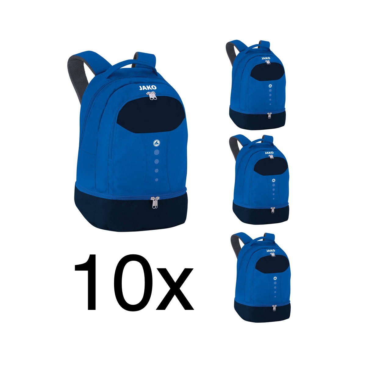 Jako Sporttasche 1816 Rucksack Striker mit Bodenfach