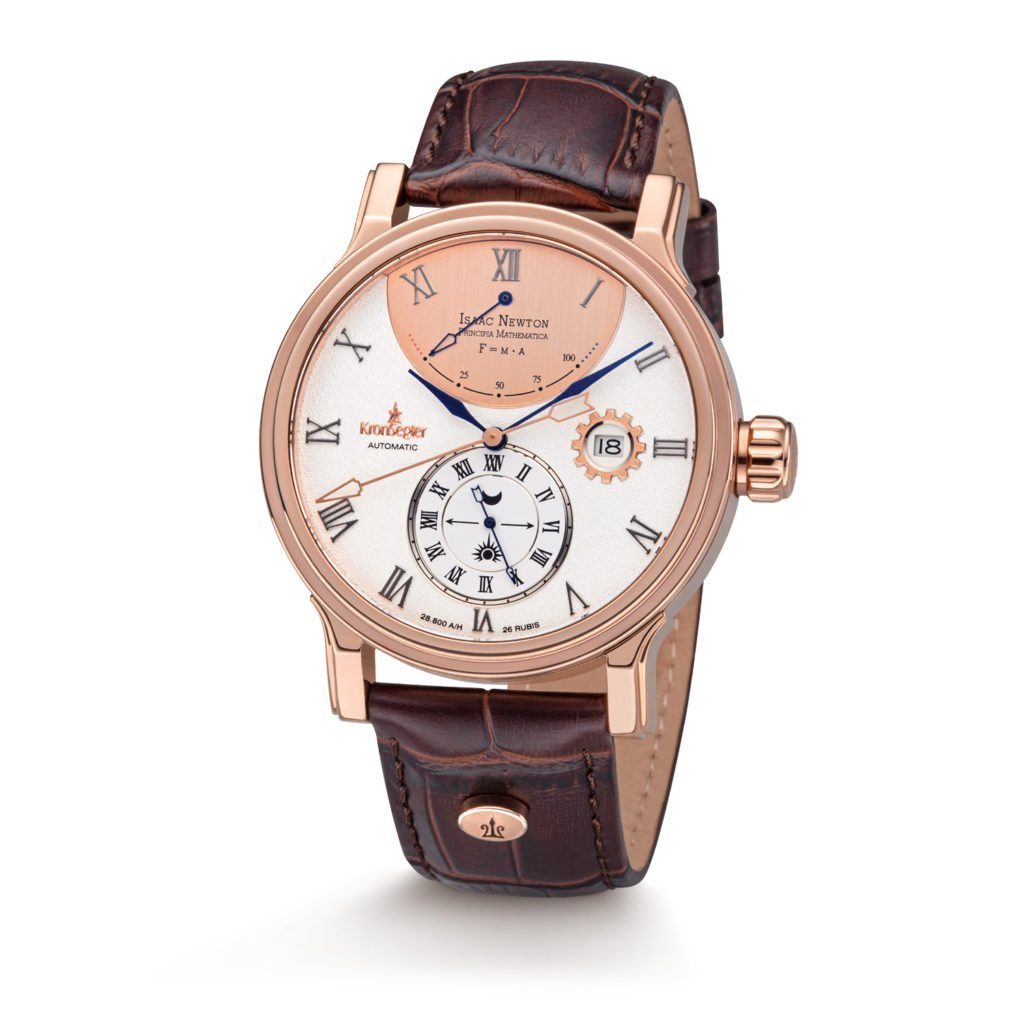 Automatikuhr Isaac Newton Principia Mathematica, Herrenuhr