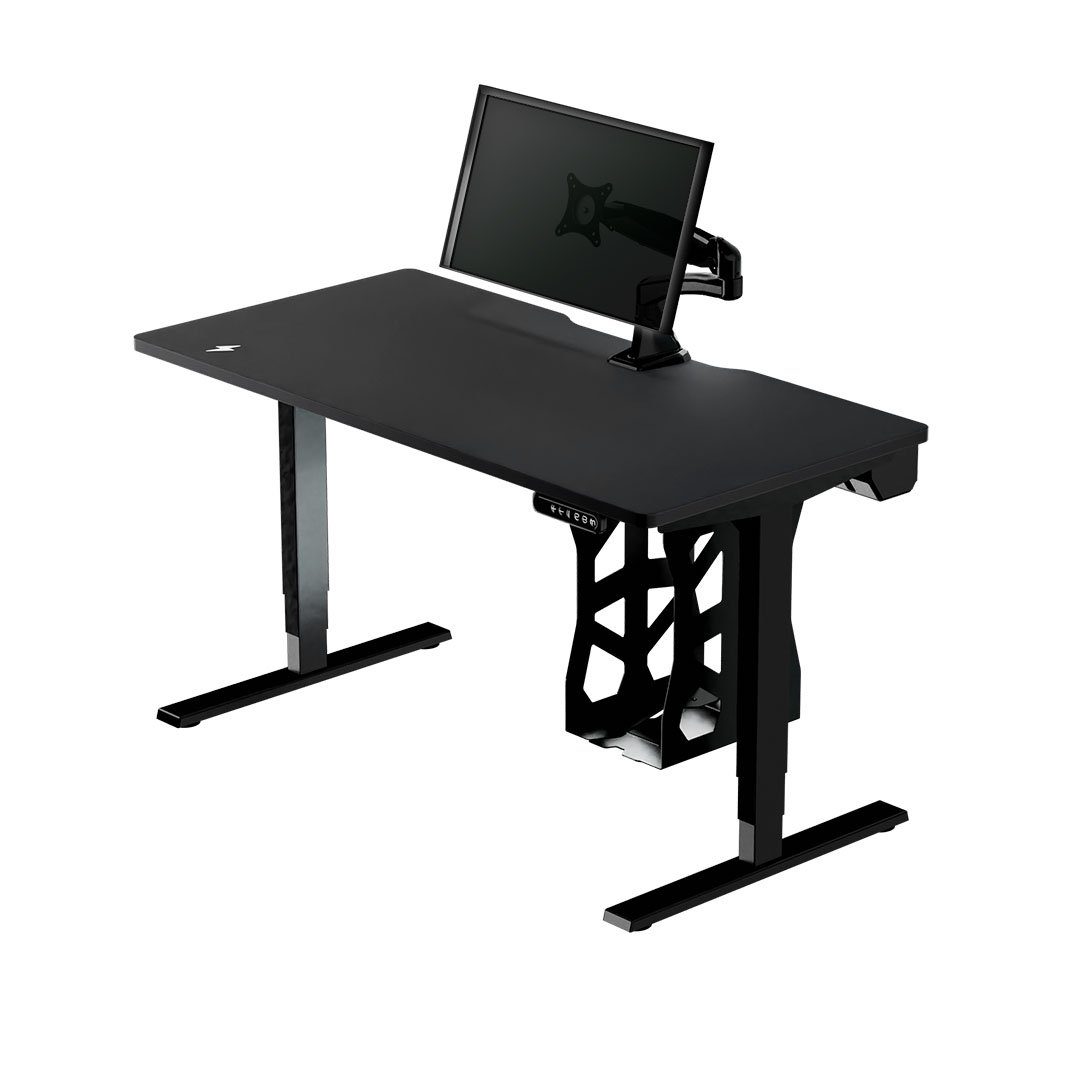 LeetDesk Gamingtisch LeetDesk Gaming Tisch - Elektrisch Höhenverstellbarer  Schreibtisch