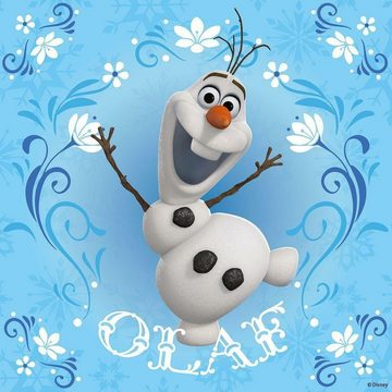 Ravensburger Puzzle Disney Frozen: Elsa, Anna & Olaf. Puzzle 3 x 49 Teile, 49 Puzzleteile