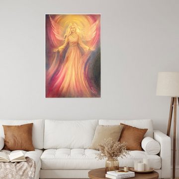 Posterlounge Poster Marita Zacharias, Engel des Lichts und der Liebe, Schlafzimmer Malerei