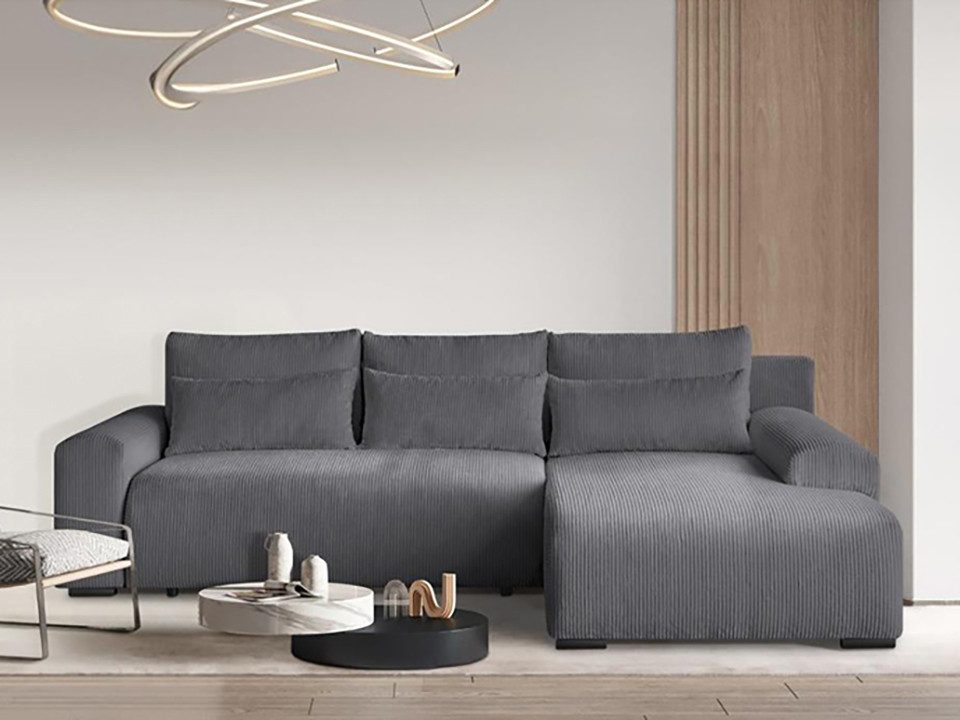 Beautysofa Ecksofa Benny, mit Schlaffunktion, Bettkasten, günstig online kaufen