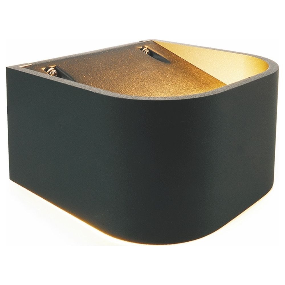 Deko-Light Außen-Wandleuchte LED Wandaufbauleuchte Monta in Anthrazit 6W 310lm IP54, LED