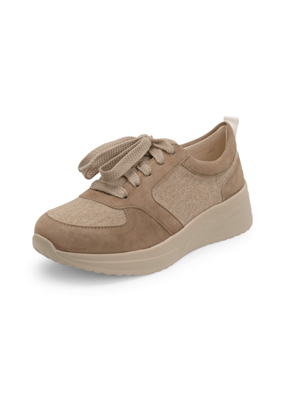 Damenschuhe Sneaker Leder/Textil Sneaker