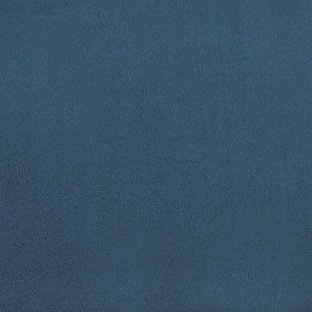(2 Blau Esszimmerstuhl | Samt Stk. Blau Esszimmerstühle Blau St) vidaXL 2