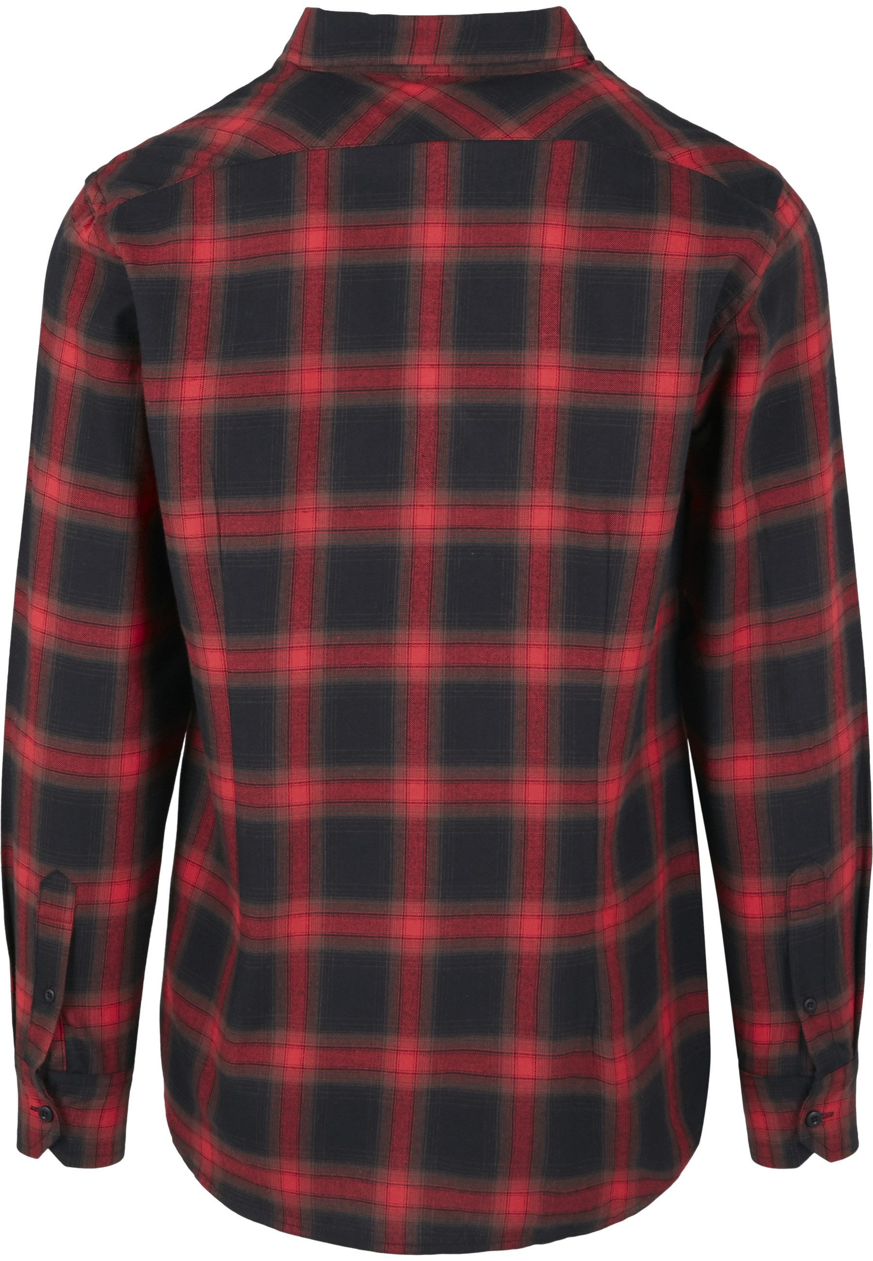 URBAN CLASSICS Kurzarmshirt Urban Classics Herren Checked Flanell Shirt 6 (1-tlg)