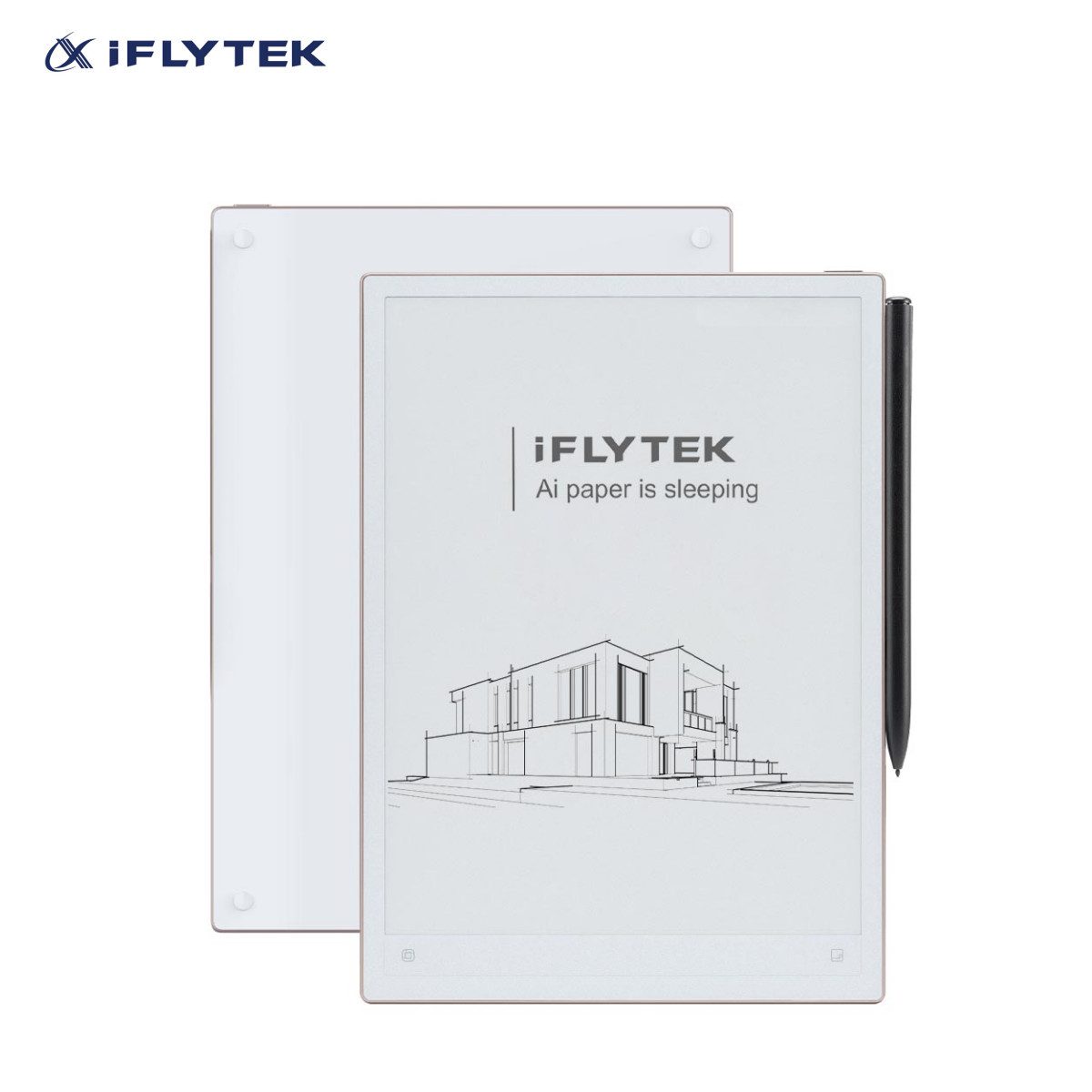 iFLYTEK AINOTE 2, 10,65 Zoll E-ink KI-Papier-Tablet, Digitales e Paper Notiz Tablet (10,65", 64 GB, Android 14, Wi-Fi, Bluetooth, Transkribieren, übersetzen und handschriftlich schreiben, GPT-5)