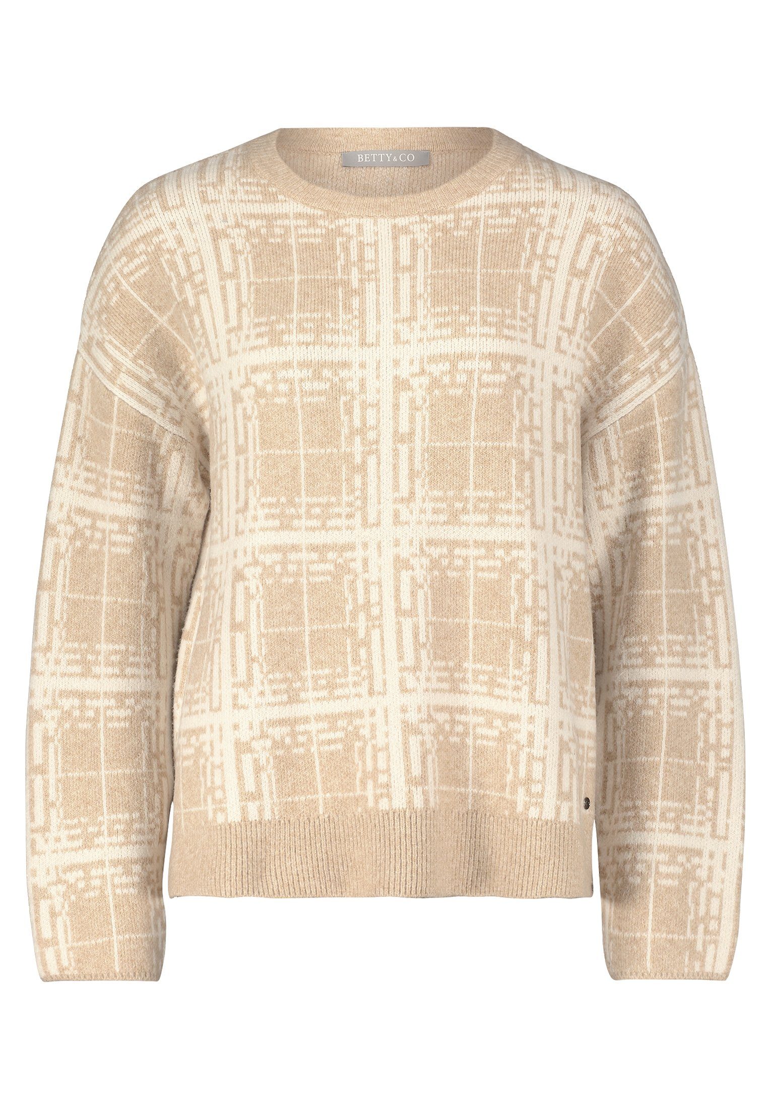Strickpullover Strickpullover Kurz 1/1 Arm