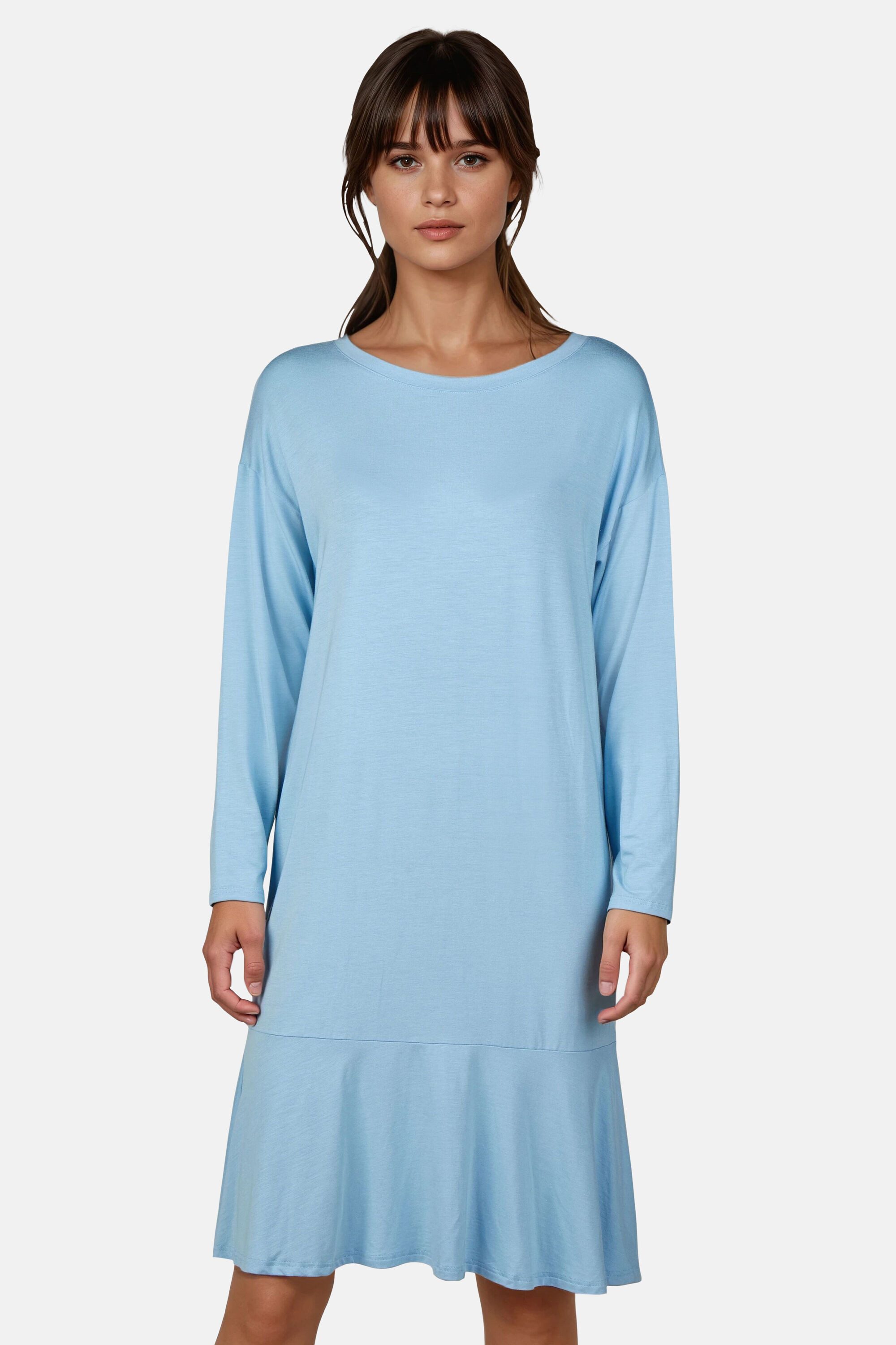 MYJAMA Nachthemd Carri (1-tlg) Klassisch, weiche Qualität, elastisch, figurumschmeichelnd