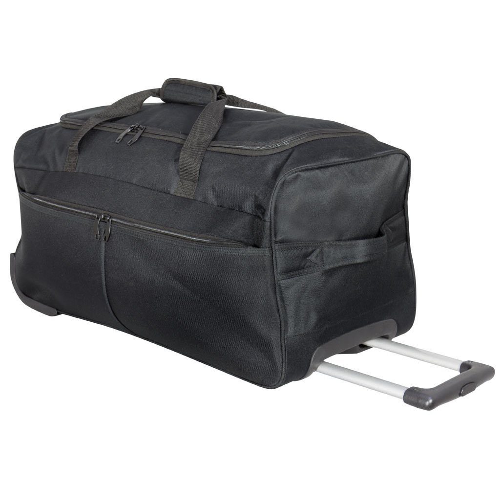 MONOPOL® Reisetasche mit Rollen - 70 cm - schwarz, blau od. grün Trolleytasche