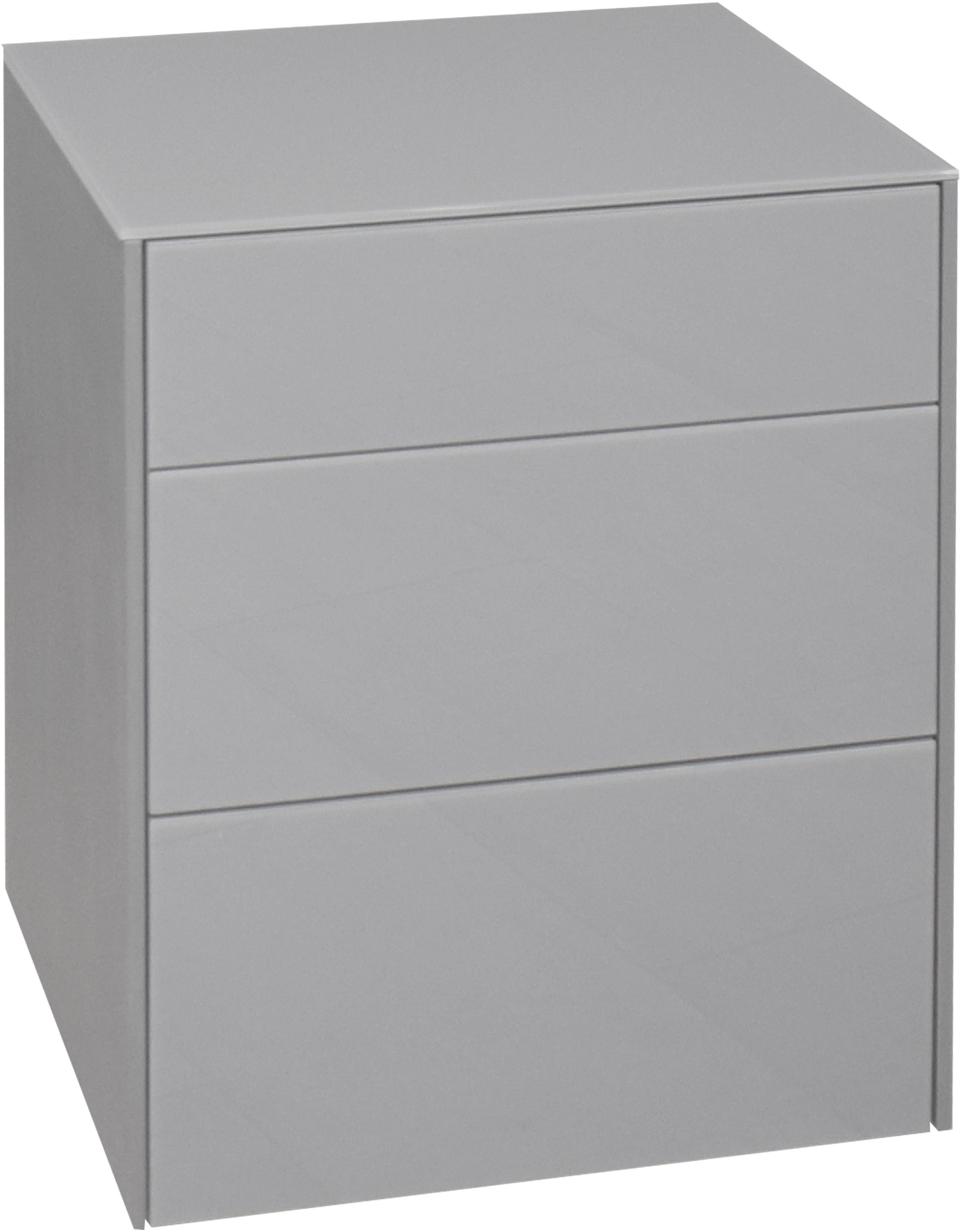 Mäusbacher Kommode Imola (OTTOs Choice), Mäusbacher Kommode, mit Glasfront und Glasoberplatte, 2 Schubladen