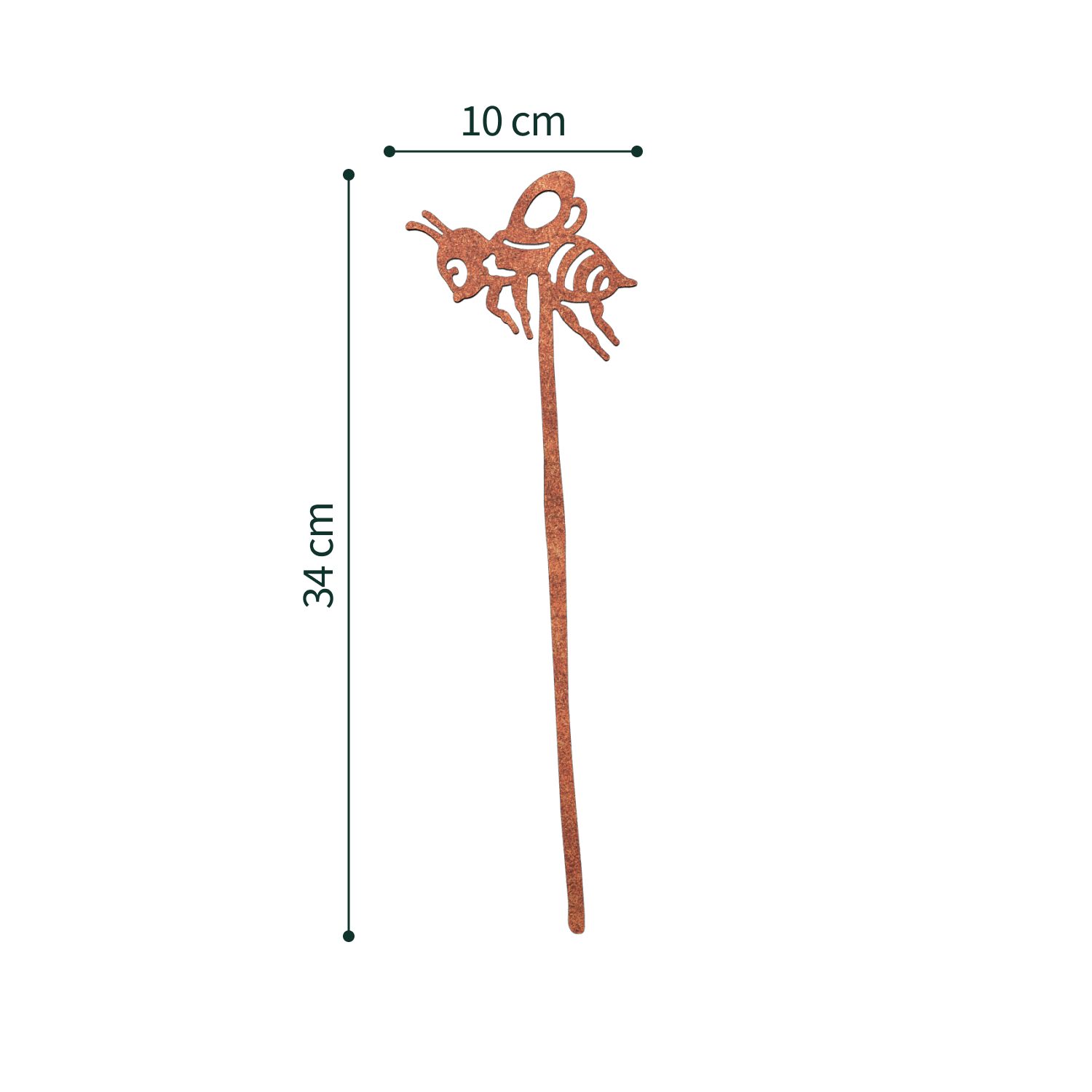 VERDOBA Gartenfigur Gartenstecker in Rost & günstig online kaufen
