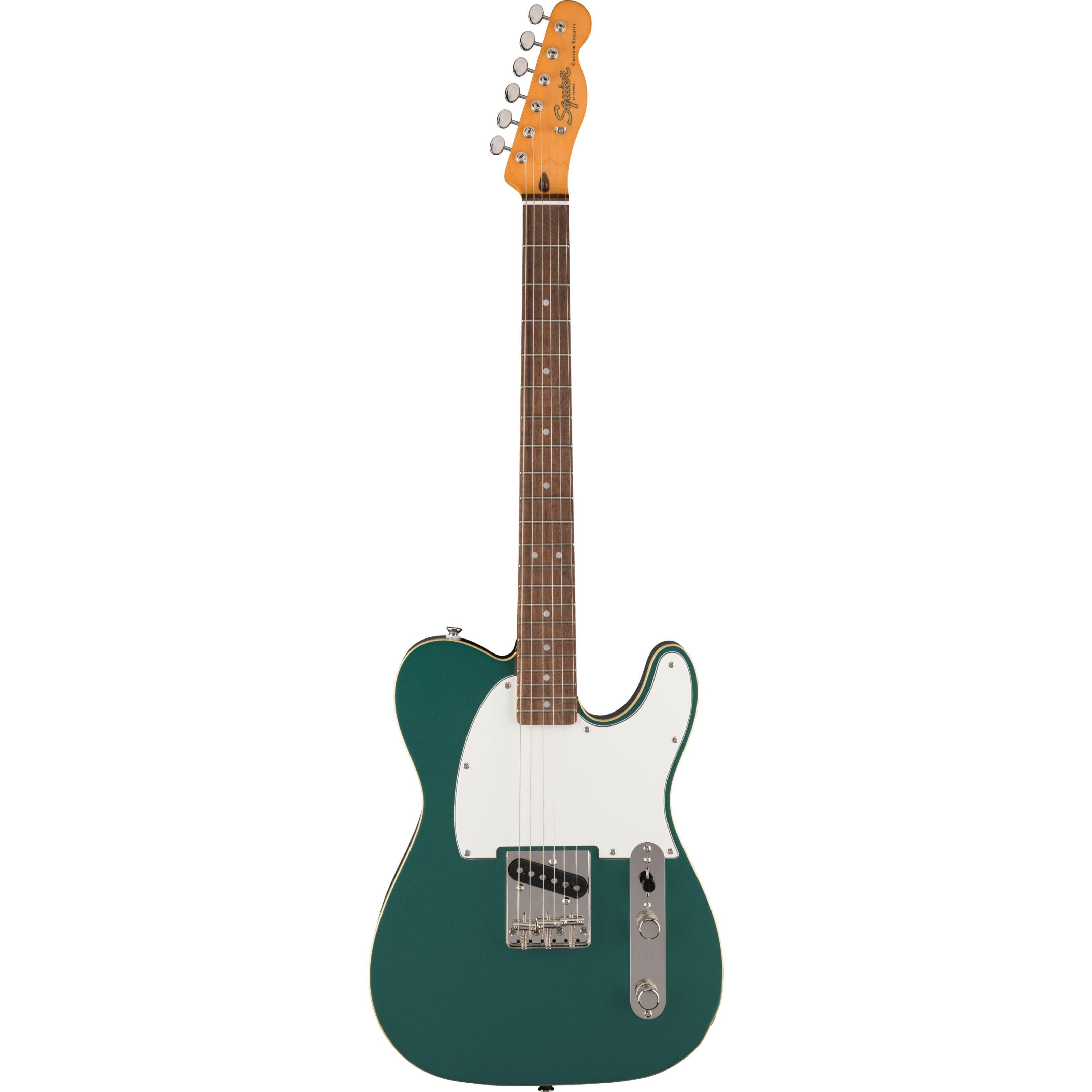 Squier E-Gitarre, E-Gitarren, T-Modelle, Classic Vibe Custom Esquire LRL Sherwood Green - E-Gitarre