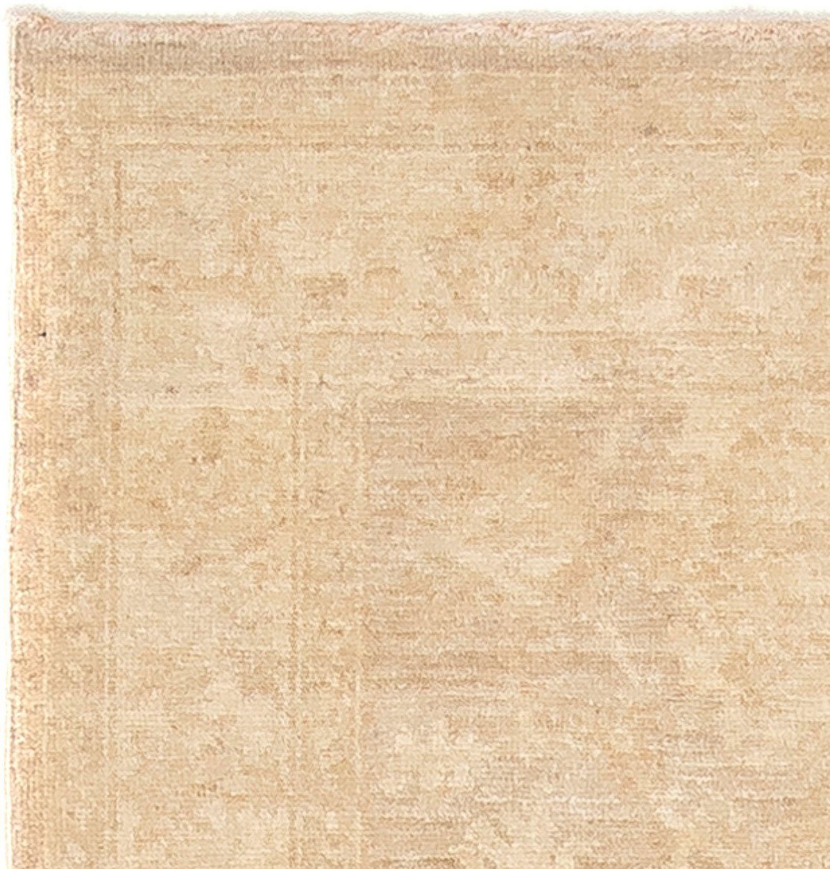 mit Ziegler 243 Handgeknüpft, Höhe: morgenland, rechteckig, cm - Einzelstück beige, Wohnzimmer, 79 mm, Orientteppich - Zertifikat 6 x