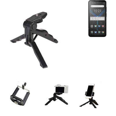 K-S-Trade für Blackview BL5000 Smartphone-Halterung, (Stativ Tisch-Ständer Dreibein Handy-Stativ Ständer Mini-Stativ)