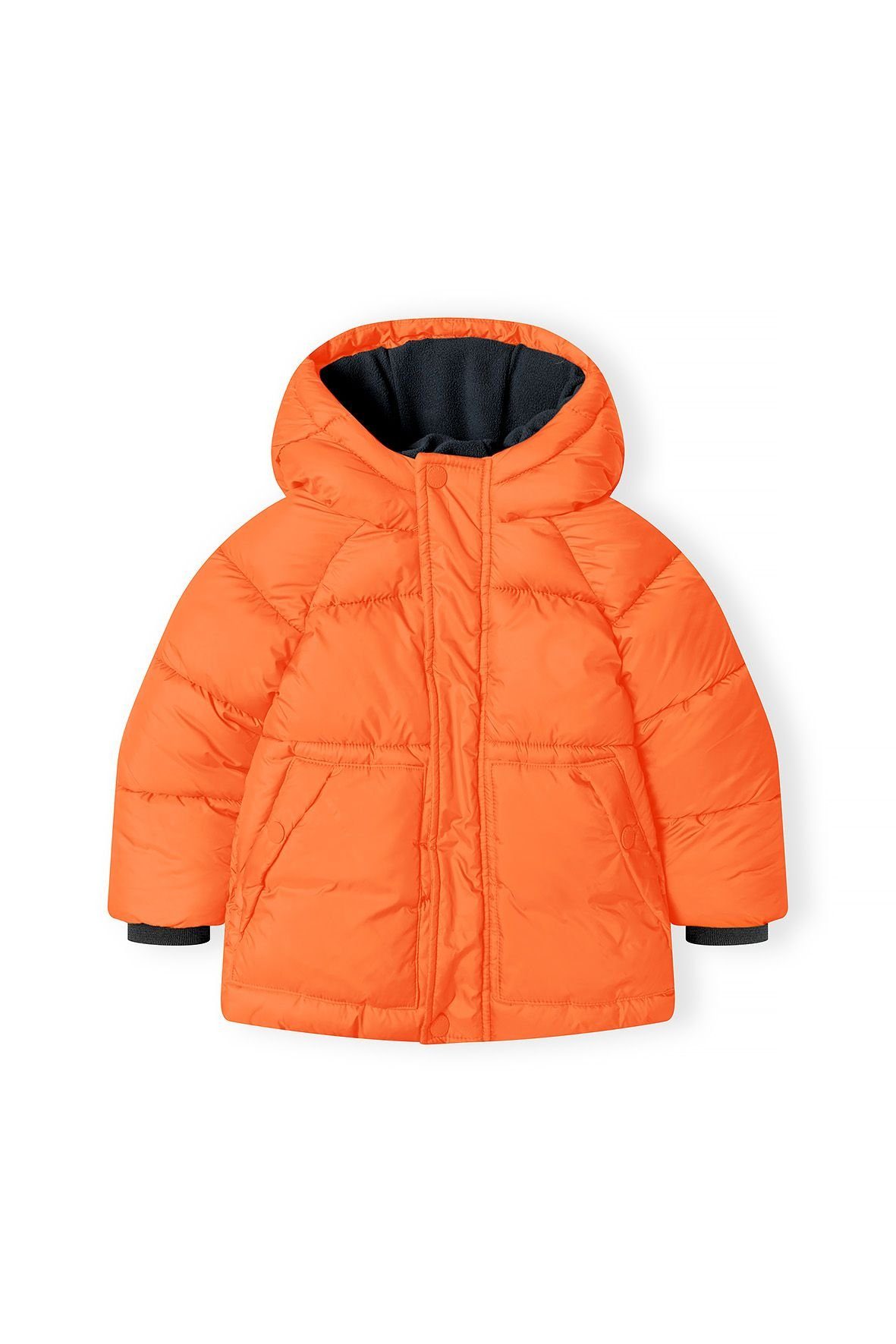 warm gefüttert (3m-3y) Orange Winterjacke MINOTI